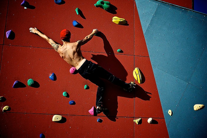 Jesienny bouldering w NL